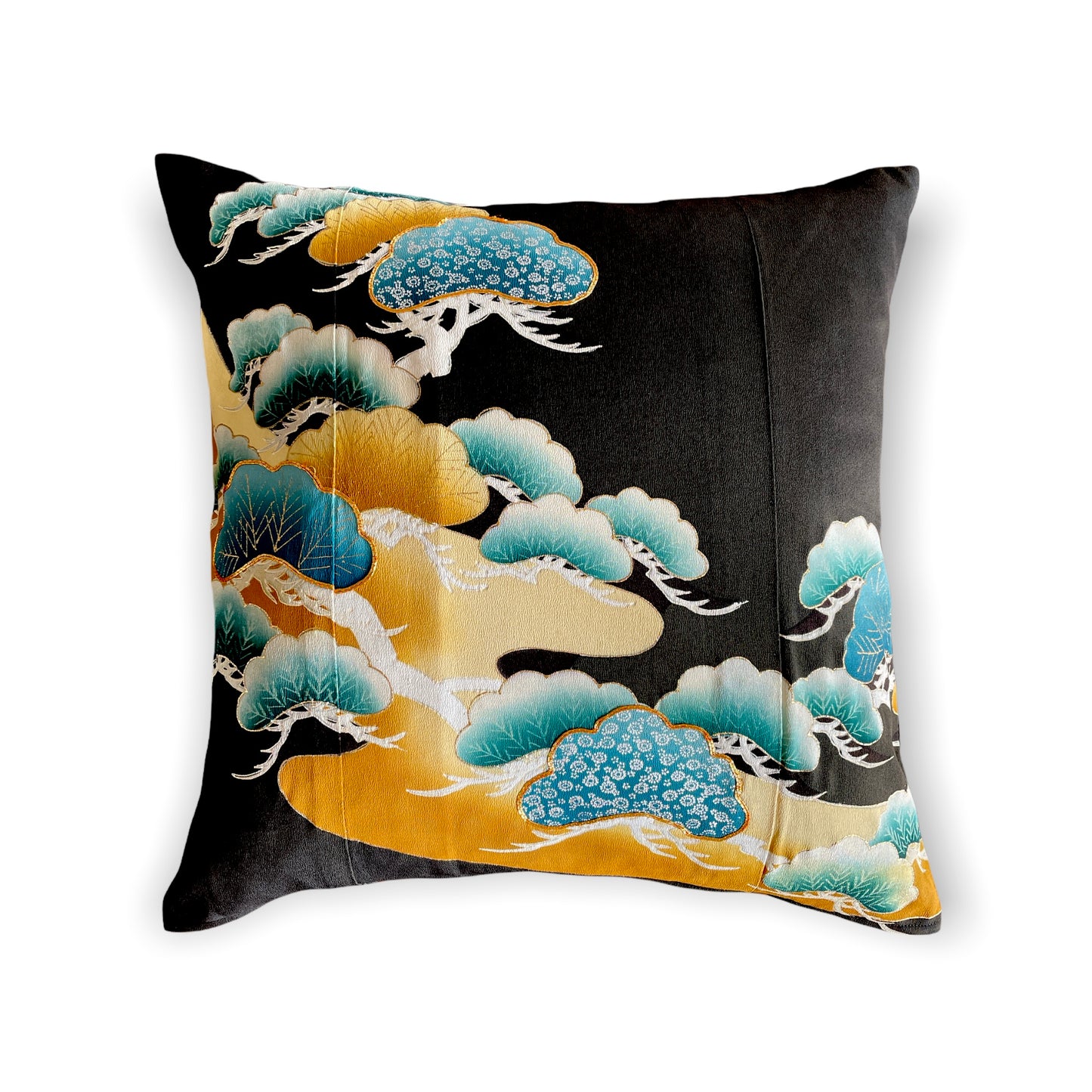 Kurotome [Pine] Antique cushion (2 pieces/set)